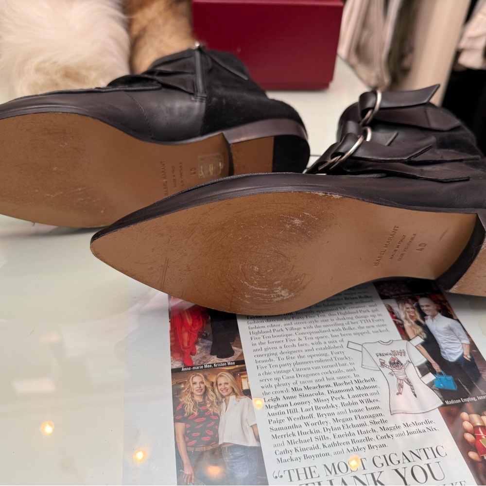 ISABEL MARANT black boots - Picture 4 of 4